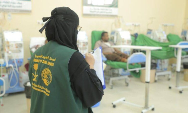 مركز الغسيل الكلوي بالغيضة يواصل تقديم خدماته الإنسانية لمرضى الفشل الكلوي