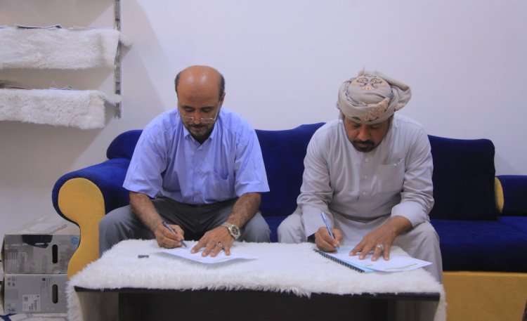 مدير تربية القطن يوقع عقد شراكة وتعاون مع مركز الإحسان الطبي