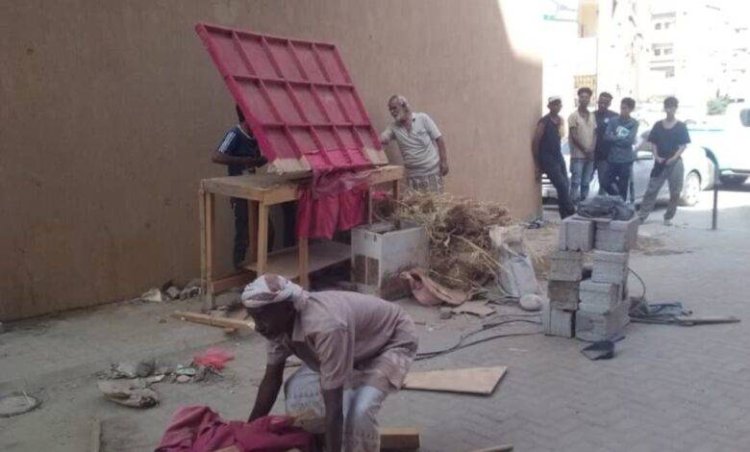 حملة إزالة واسعة للعشوائيات والاستحداثات المخالفة بمدينة إنماء الجديدة في البريقة