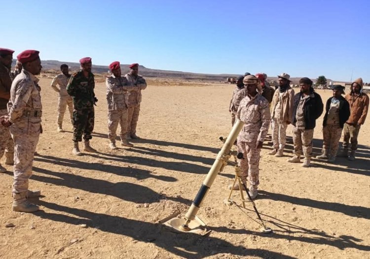 اختتام الدورة التدريبية العسكرية التخصصية في سلاح الهاون بلواء حضرموت