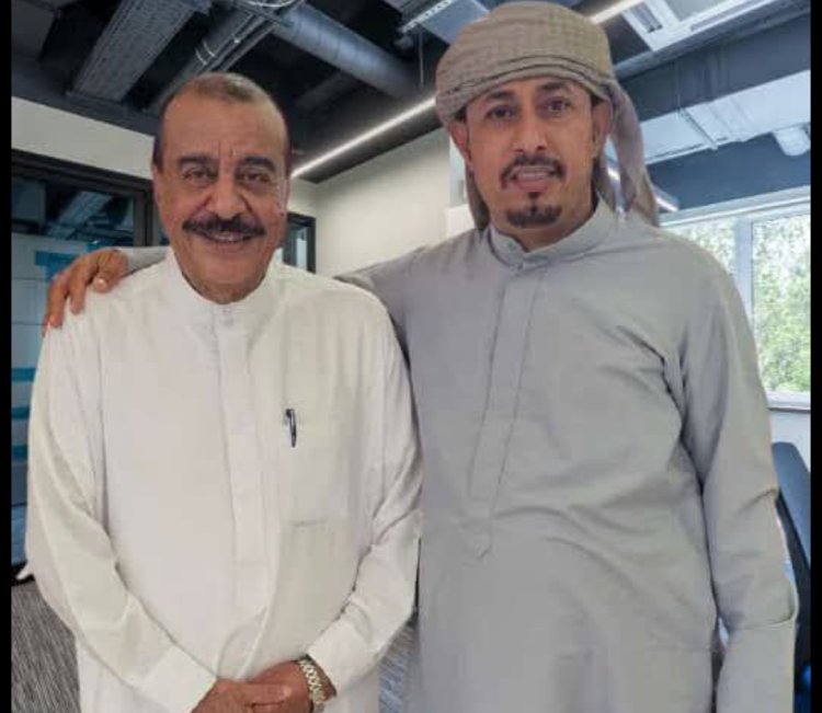 اللواء بن بريك يستقبل العميد النوبي في مقر إقامته في العاصمة أبوظبي