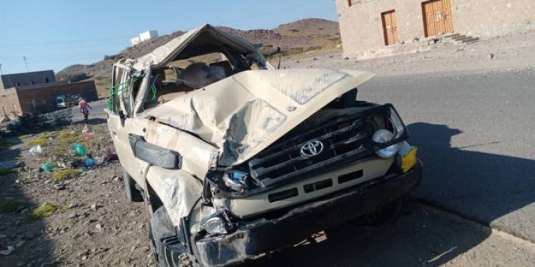 حادث مروع يؤدي إلى وفاة وإصابة 20 من مشجعي كرة القدم في لحج