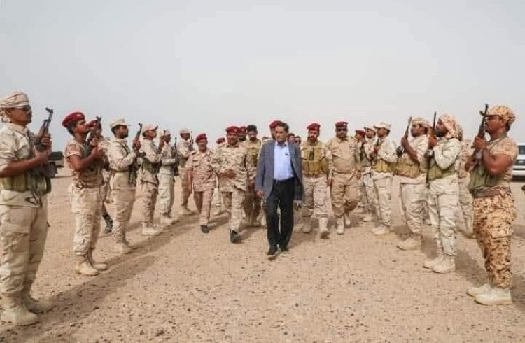 عضو مجلس القيادة الرئاسي البحسني يصل إلى المكلا