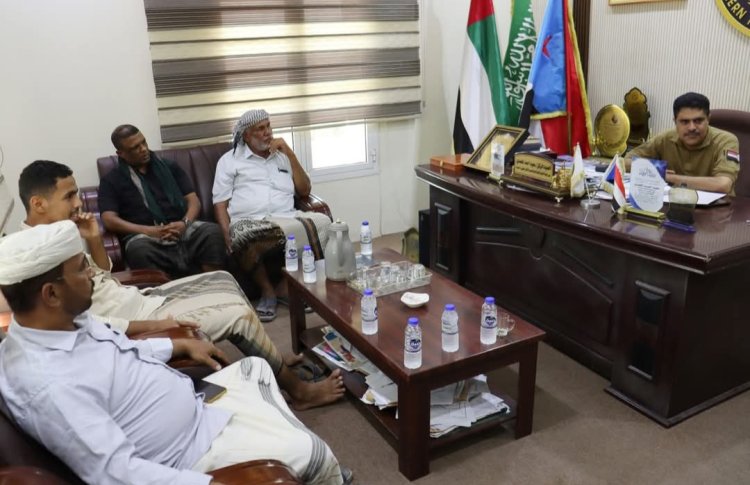 رئيس تنفيذية انتقالي حضرموت يطلع على أعمال مؤسسة شموخ للأعمال الإنسانية والتنموية