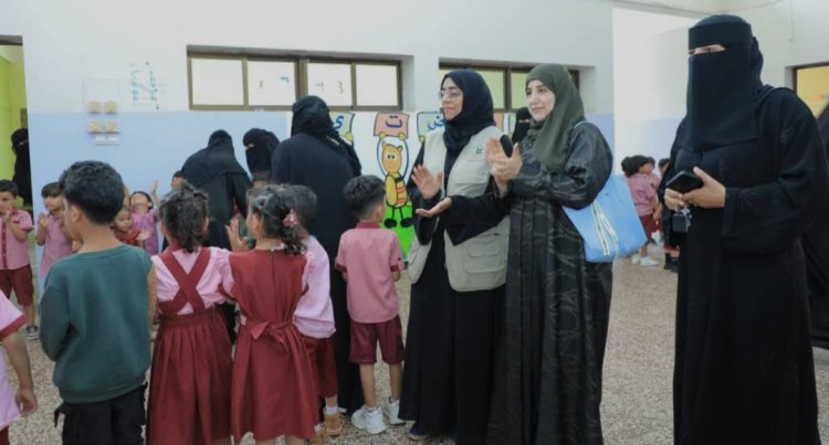 الأمانة العامة تنظم زيارة تفقدية إلى روضة معين بالعاصمة عدن