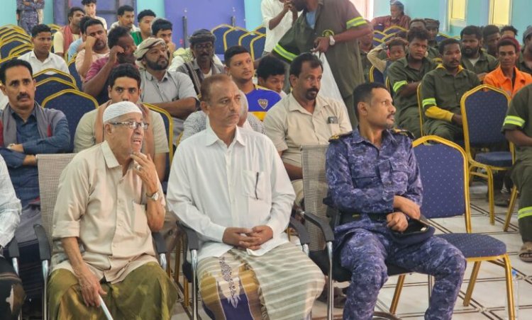 اختتام فعاليات أسبوع النظافة بحفل خطابي وتكريمي في مديرية الريدة وقصيعر