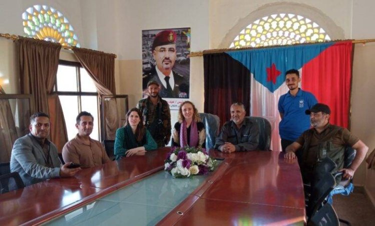 فريق هولندي يزور شرطة كريتر للاطلاع على الحالة الأمنية وتفقد المشاريع المدعومة من الاتحاد الأوروبي