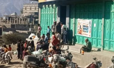 تدشين السلة الغذائية الخاصة بمستفيدي مخابز أفران عدن المركز 5 بيافع