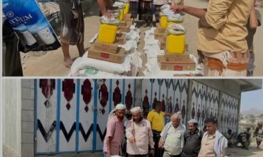 لحج.. توزيع سلة غذائية للأسر الفقيرة بطورالباحة