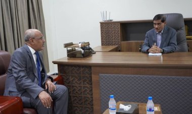 النائب البحسني يناقش مع رئيس الجمعية الوطنية مستجدات الأوضاع السياسية والاقتصادية والخدمية