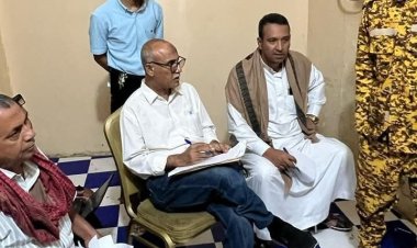 رئيس نيابة استئناف حضرموت يتفقد أوضاع السجناء في حجز أمن المكلا