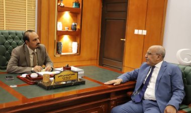 محافظ حضرموت يلتقي رئيس الجمعية الوطنية بالمجلس الانتقالي الجنوبي