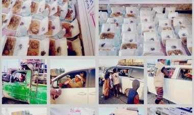 لليوم السابع من رمضان.. جمعية التراحم تنظم مشروع إفطار صائم للمسافرين في خط لحج العام