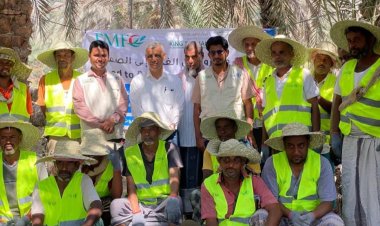 العطيشي يدشن المرحلة الثانية من مشروع من الغذاء إلى الصمود بمديرية غيل باوزير