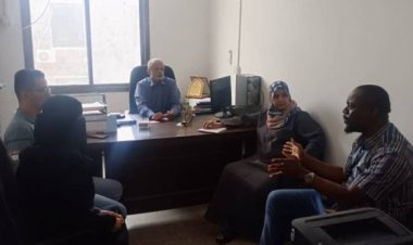 الوكيل الشبحي يلتقي مع نائب مدير البرامج بالهيئة الطبية الدولية (IMC) ايدموند نابينا ويثمن موافقتهم بدعم مرافق صحية جديده في بلادنا