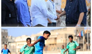 أمن عدن يحقق فوزًا كبيرًا على اللواء السادس صاعقة ببطولة القوات المسلحة والأمن الجنوبي لكرة القدم