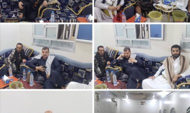 قائد محور عتق يقيم أمسية رمضانية بحضور عدد من قيادات السلطة المحلية والأمنية والعسكرية بشبوة