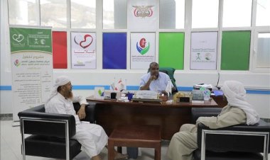 وفد كويتي يزور مشروع تشغيل مركز فاطمة بابطين الطبي بسيئون ويطّلع على خدماته المجانية لمرضى الفشل الكلوي