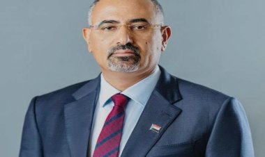 الرئيس الزُبيدي يُعزَّي في وفاة الكابتن طيار صالح بازرعة