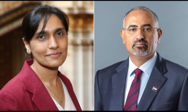 الرئيس الزُبيدي يناقش مع سفيرة بريطانيا مستجدات الوضع الاقتصادي والسياسي في بلادنا