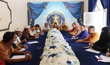 انتقالي حضرموت يقف أمام آخر التجهيزات ويؤكد استعداده لإنجاح زيارة الرئيس الزُبيدي للمحافظة