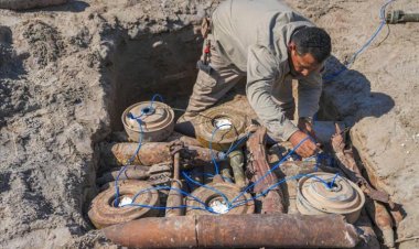 مسام يتلف 2427 قطعة من مخلفات الحرب غير المنفجرة في أبين