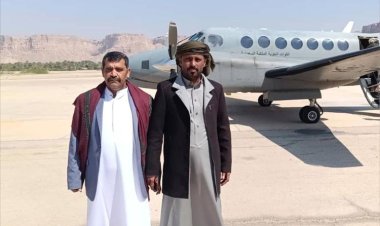 الشيخ عمرو بن حبريش واللواء مبارك العوبثاني يصلان إلى الرياض لبحث تطورات الأوضاع في حضرموت