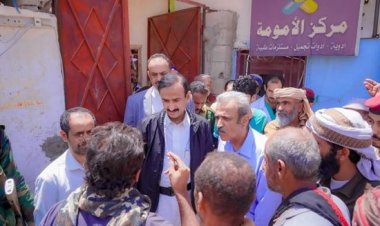 محافظ شبوة يتفقد مستوى خدمات مستشفى الأمومة والطفولة