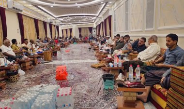 قيادات سياسية وعسكرية واجتماعية ورياضية تقدم واجب العزاء للأستاذ الكريحي كنعان في وفاة والدته