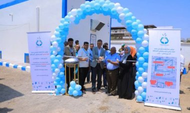 لملس يدشن الخط الكهربائي الساخن في مستشفى الصداقة التعليمي