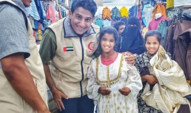 كسوة العيد.. الإمارات تمد يد الغوث والإنسانية لشبوة