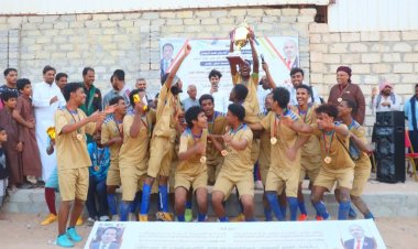 برعاية الرئيس الزبيدي والمحافظ بن ياسر... النهضة يتوج بطلاً لبطولة الفقيد البسيسي في نسختها السادسة .