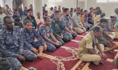 إدارة التوجيه المعنوي والعلاقات العامة بأمن ساحل حضرموت تنفذ البرنامج الرمضاني التوجيهي