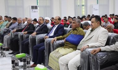 المحافظ بن ماضي يشهد الافطار الرمضاني الاول لطلاب المنحة الإماراتية بكلية الطب جامعة حضرموت