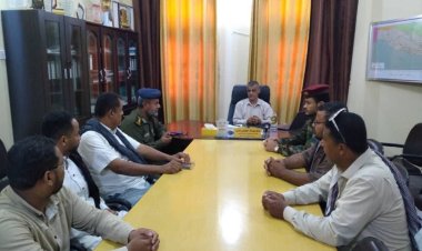 اللجنة الأمنية تقر خطتها التنفيذية لعيد الفطر وتطالب جميع مواطني المديرية بالتعاون لإنجاحها