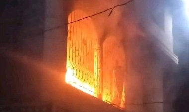 وفاة طفلتين إثر حريق نشب في منزل بالضالع