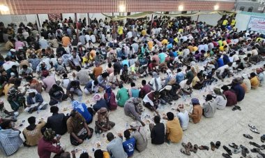 برعاية الشيخ راجح باكريت.. أبناء حي الصيادين الخدور يقيمون الإفطار الجماعي السنوي الخامس