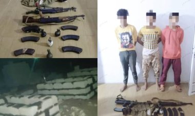 القبض على مسلحين يقومون بالبسط العشوائي بقوة السلاح في بئر أحمد