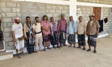 رئيس انتقالي أحور يزور الكتيبة الثانية للواء الرابع دعم وإسناد بالمديرية