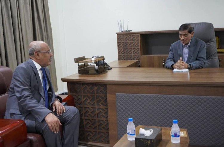 النائب البحسني يناقش مع رئيس الجمعية الوطنية مستجدات الأوضاع السياسية والاقتصادية والخدمية