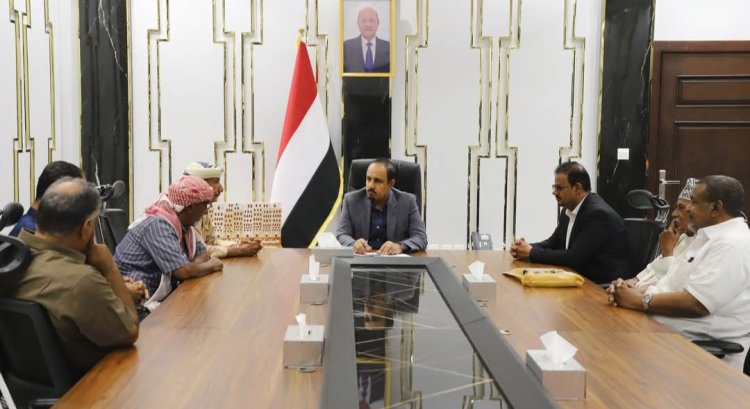 المحافظ ابن ماضي يلتقي قيادة انتقالي المكلا وعدد من قيادات الجمعية الوطنية بحضرموت