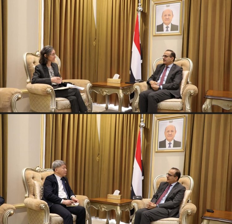 وزير الصحة يبحث مع سفيري فرنسا وكوريا سبل دعم القطاع الصحي