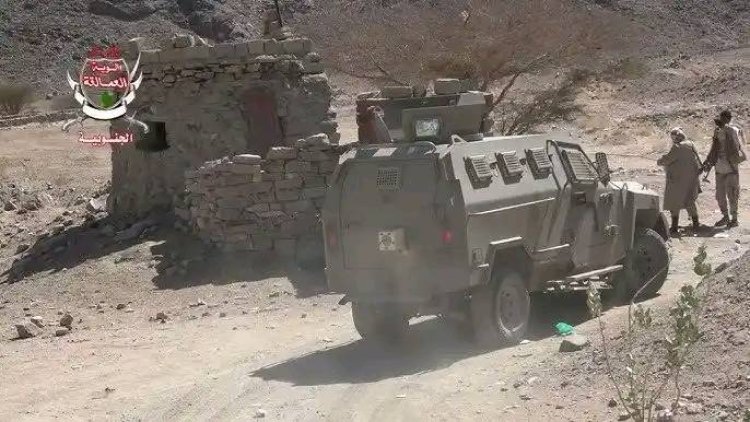 قوات العمالقة الجنوبية تتصدى لهجوم حوثي في ملعا جنوب مأرب اليمنية