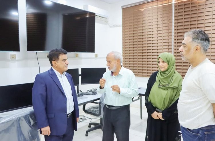 في اطار جهود وزارة النفط والمعادن .. استكمال تجهيزات مركز المعلومات الوطني بهيئة المساحة الجيولوجية