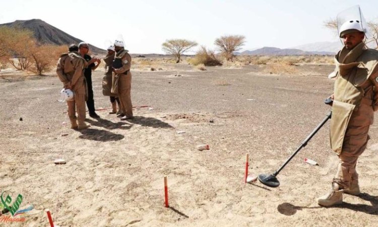 “مسام” يزيل أكثر من 2000 لغماً في محافظة الضالع