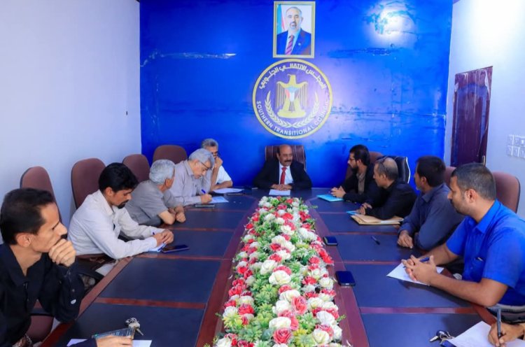 تنفيذية انتقالي شبوة تشيد بنجاح زيارة الرئيس القائد الزُبيدي للمحافظة