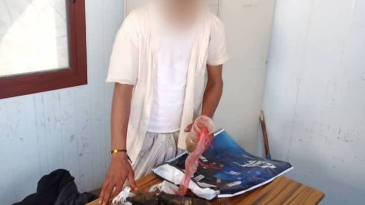 شرطة كريتر تلقي القبض على تاجر مخدرات بحوزته 305 جرام من الحشيش