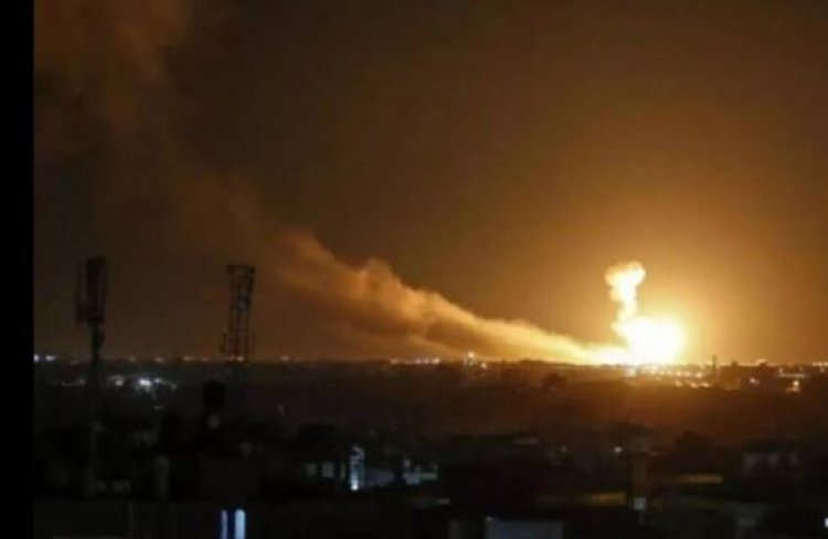 غارات إسرائيلية تستهدف ريف حمص