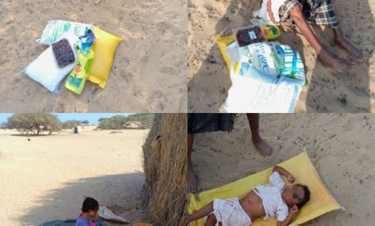 مؤسسة ذو النورين بالشراكة مع مؤسسة شعيله تواصلان توزيع السلل الغذائية لفئات المعاقين والمكفوفين وذوي الاحتياجات الخاصة بأبين