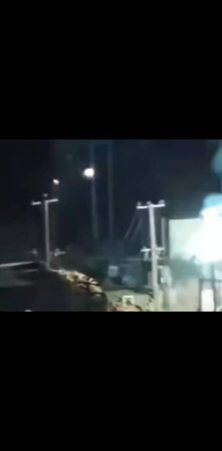 نشوب حريق في مولدات المحطة التحويلية لكهرباء الحوطة ميفعة بشبوة